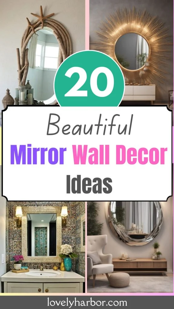 20 beautiful mirror wall decor ideas
