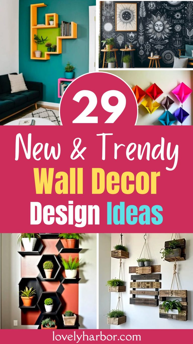 29 Wall Decor Ideas For A Unique Home - Lovely Harbor