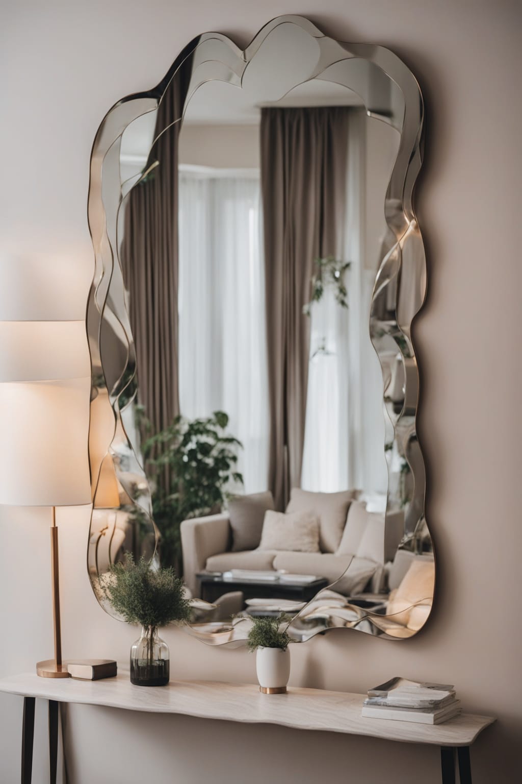 20 Mirror Wall Decor Ideas To Brighten Your Home - Lovely Harbor