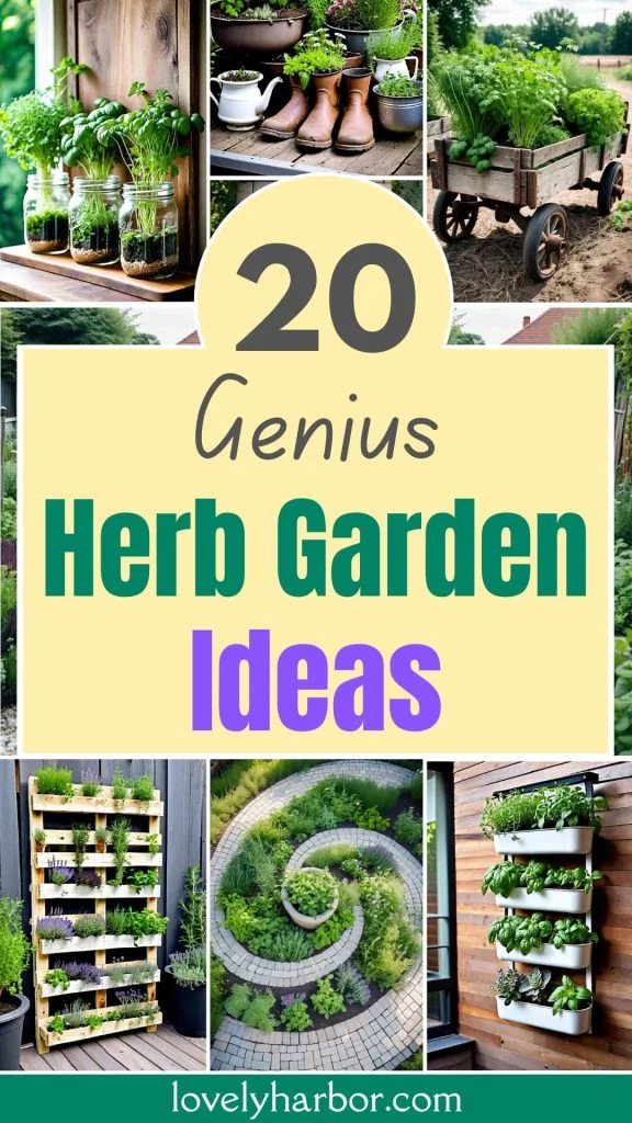 20 herb garden ideas