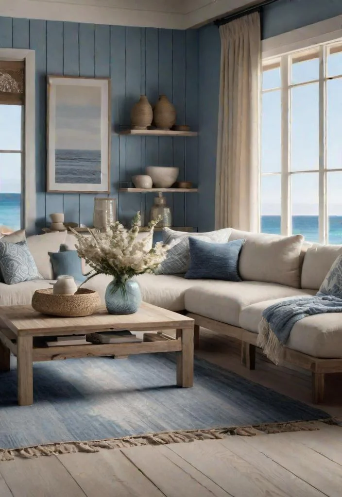 4. Beachy Living Room Decor-0