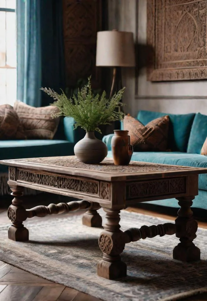 2. Boho Coffee Table-1