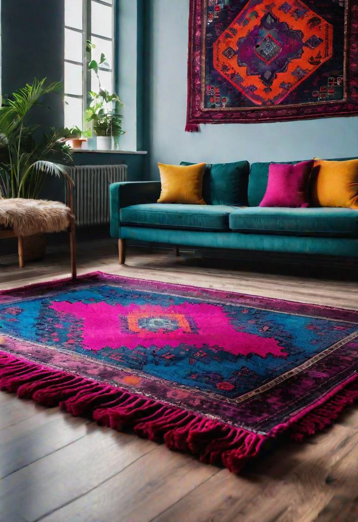 4. Boho Rug: Turkish Overdyed-0