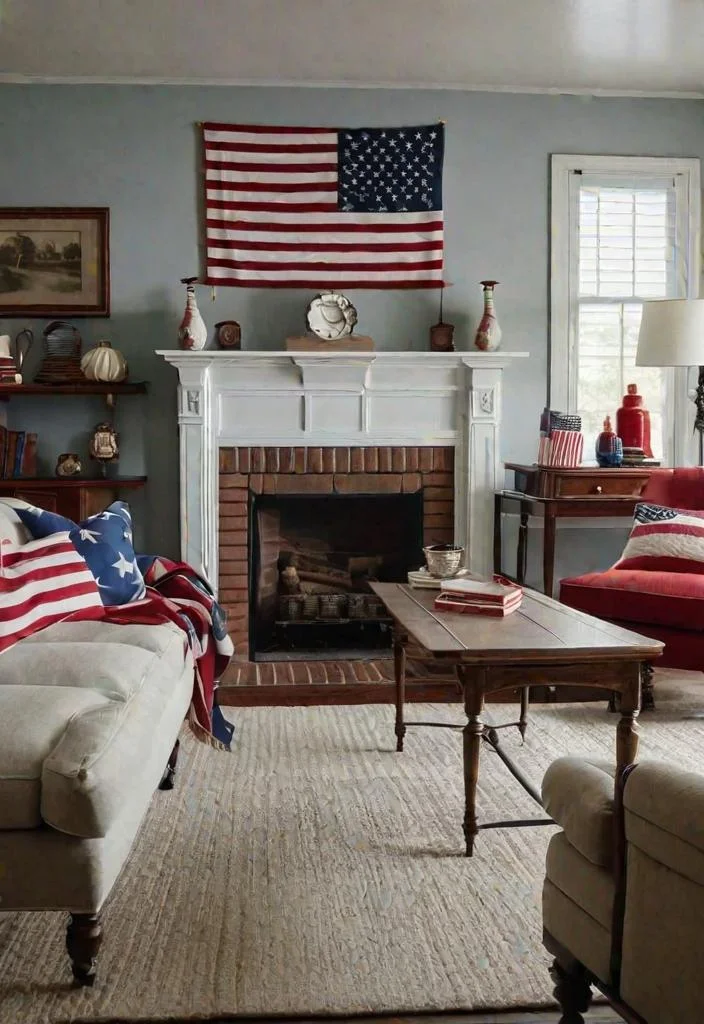 24. Classic Americana Living Room-1