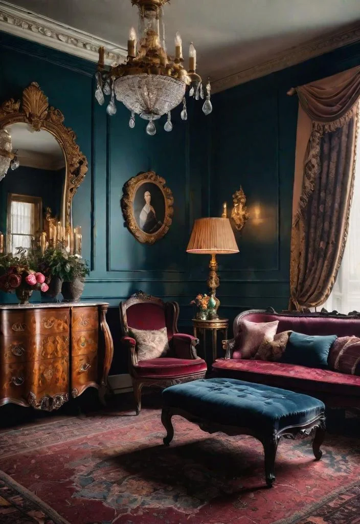 19. Vintage Victorian Living Room Decor-0