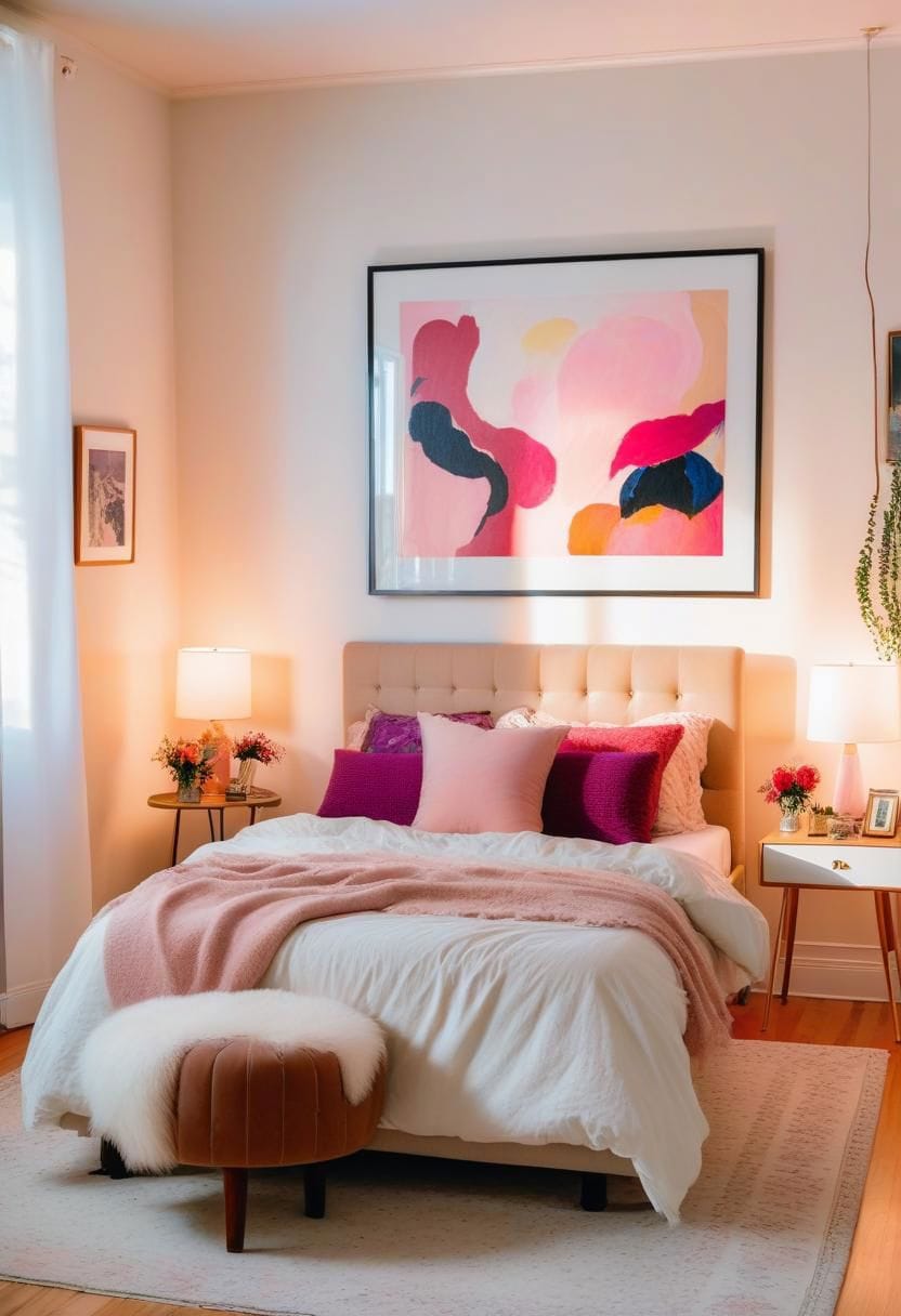 36 Charming Small Bedroom Decor Ideas For Women - Lovely Harbor