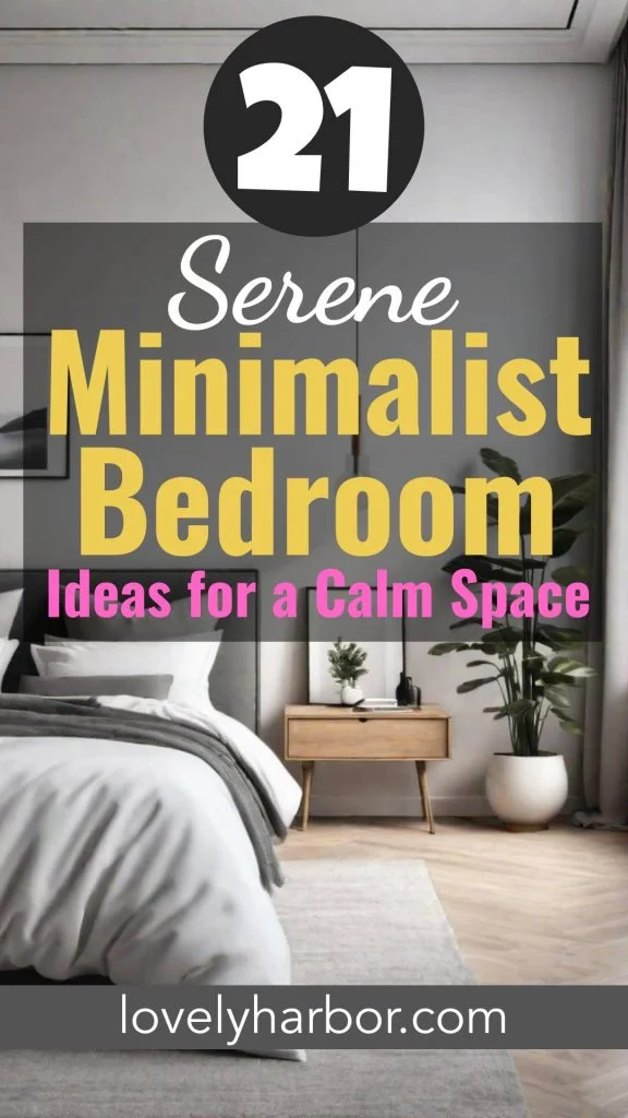 21 Serene minimalist bedroom Ideas