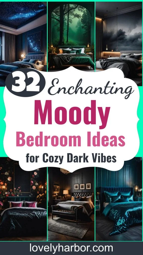 32 Moody Bedroom Ideas For Enchanting Sleep Spaces