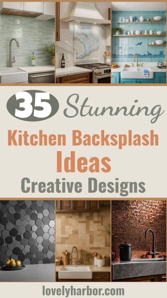 35 Stunning Kitchen Backsplash Ideas: Creative and Eye-Catching Designs 1 35 Stunning Kitchen Backsplash Ideas_ Creative and Eye-Catching Designs