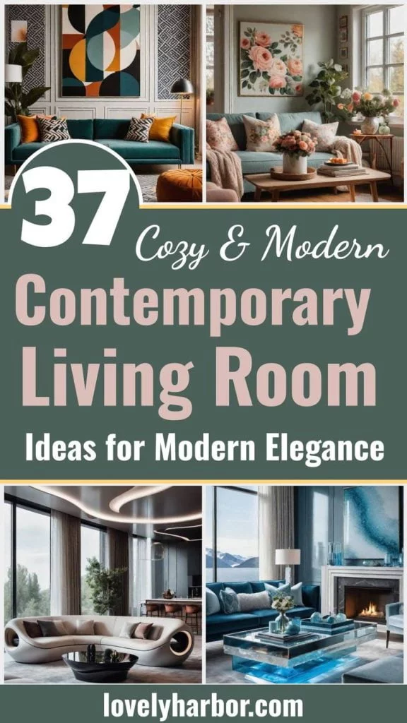 37 Cozy Contemporary Living Room Ideas: Modern Elegance 1 37 Cozy Contemporary Living Room Ideas_ Modern Elegance