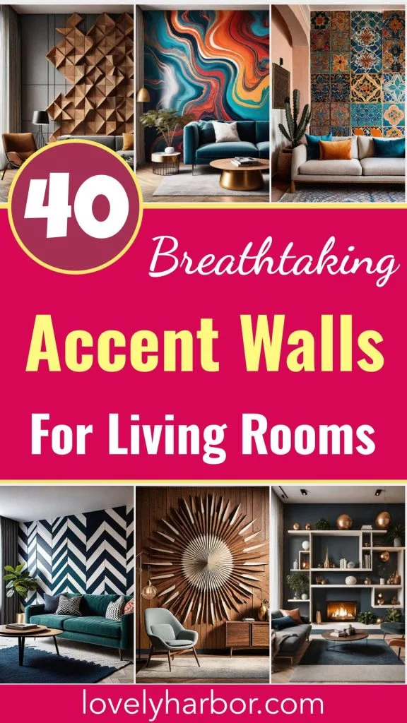 40 Breathtaking accent walls in living room Ideas 40 Breathtaking accent walls in living room Ideas