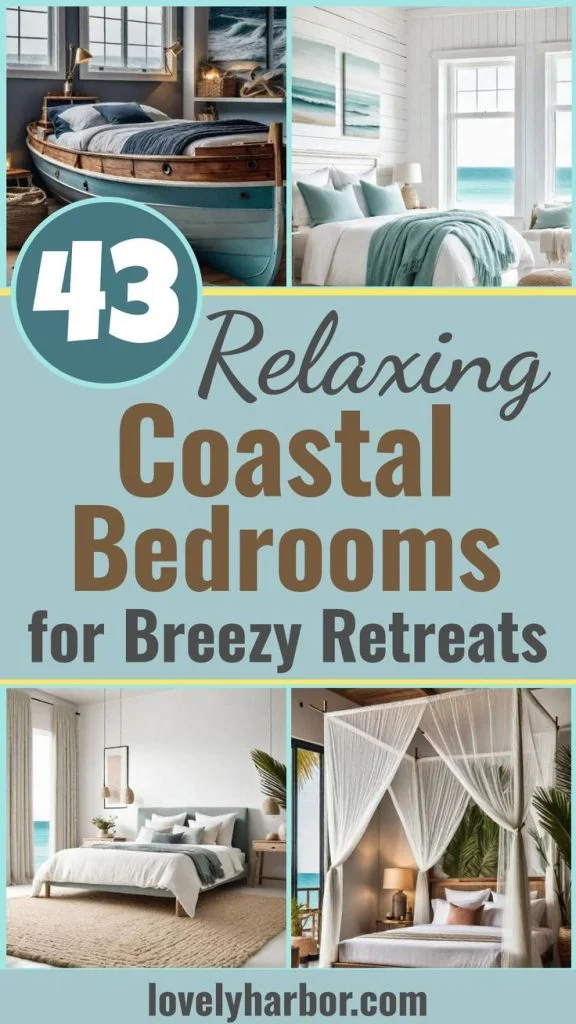 43 Relaxing Coastal Bedrooms for Breezy Retreats 1 43 Relaxing Coastal Bedrooms for Breezy Retreats