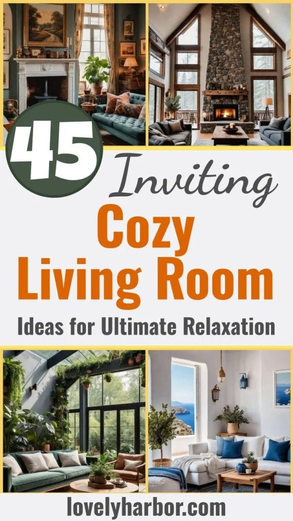 45 Warm & Inviting Cozy Living Room Ideas for Ultimate Relaxation 45 Warm & Inviting Cozy Living Room Ideas for Ultimate Relaxation