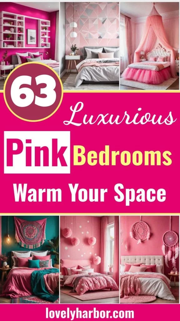 63 Luxurious Pink Bedrooms to Warm Up Your Space 1 63 Luxurious Pink Bedrooms to Warm Up Your Space