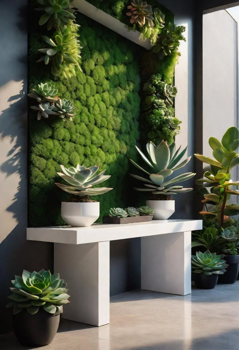 3. Acrylic Table Succulent Display-1