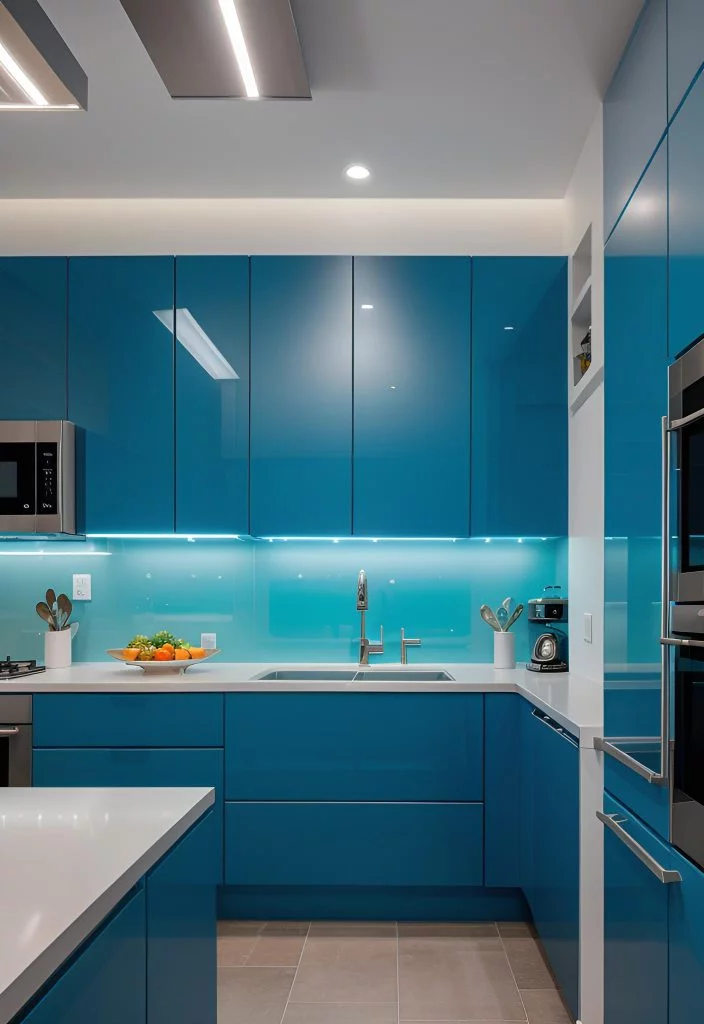 16. Bold Blue Kitchen Design Ideas-0