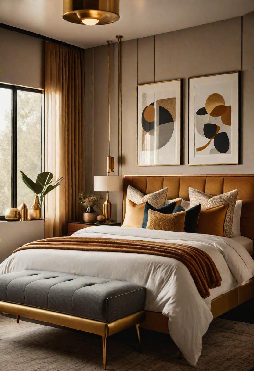 16. Brass Accents in Modern Bedrooms-0