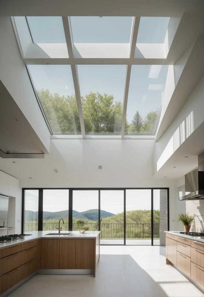 31. Brightening Kitchen with Skylights & Windows-0