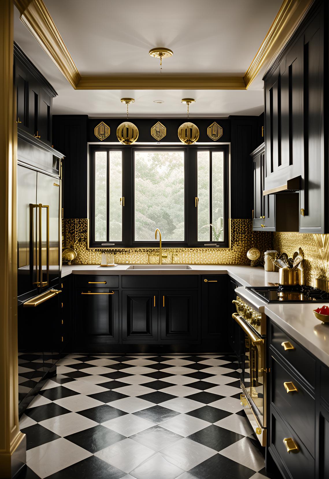 11. Chic Art Deco Kitchen Inspiration-0