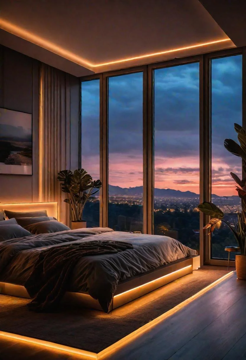16. Cozy Window Frame Mood Lighting-0 16. Cozy Window Frame Mood Lighting-0