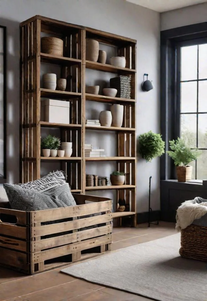 19. Crate storage for farmhouse living-0