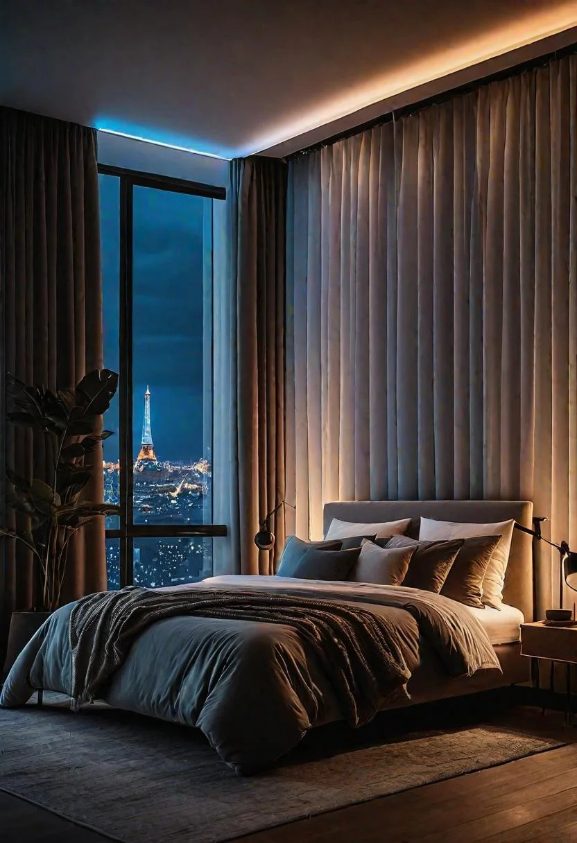 20. Curtain Rod LED Light Aesthetic-0 20. Curtain Rod LED Light Aesthetic-0