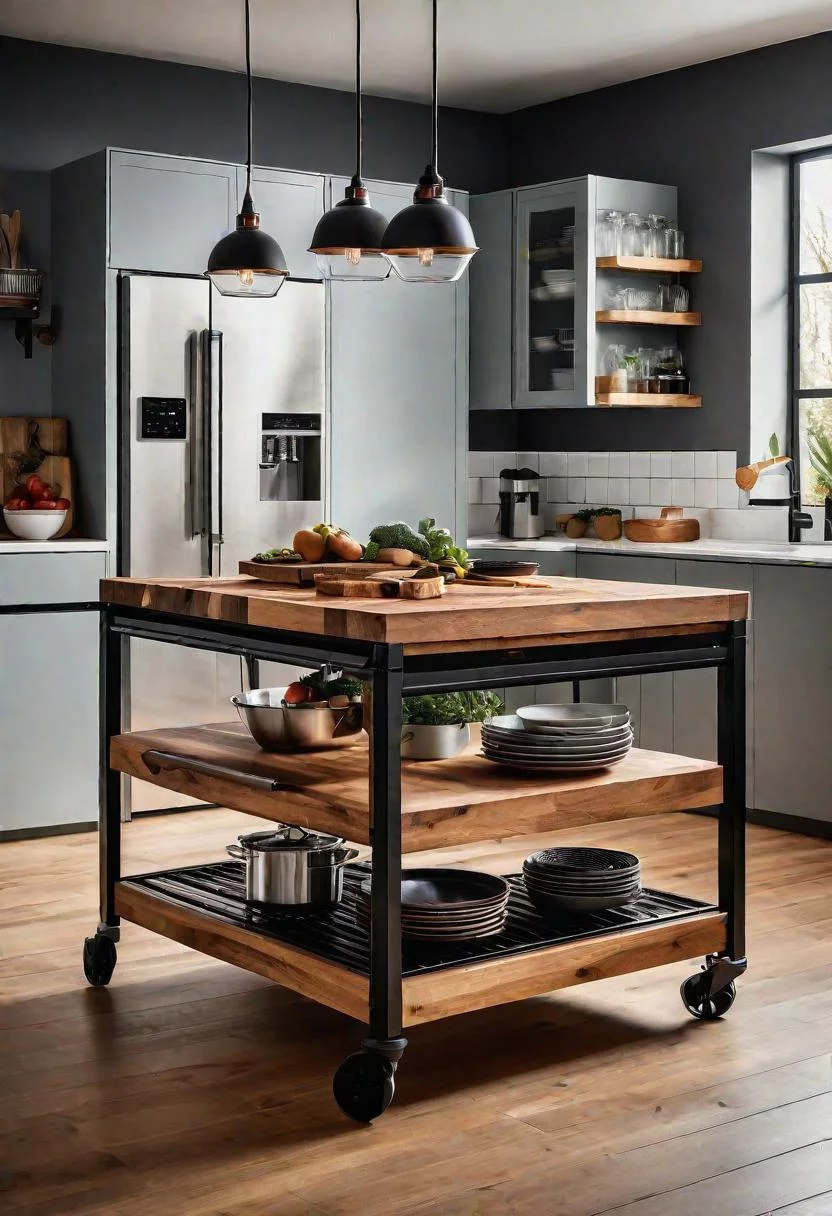13. Dynamic Mobile Kitchen Islands-0