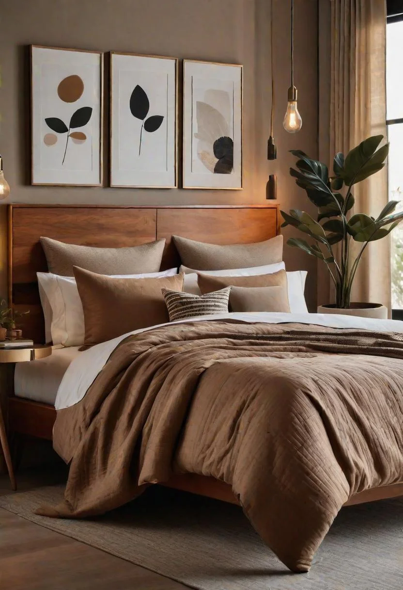 27. Earthy Bedding for Cozy Vibes-0