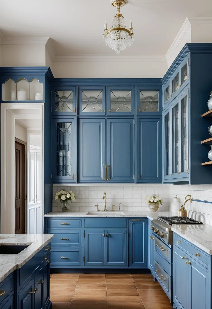 22. Elegant French Blue Cabinets-0