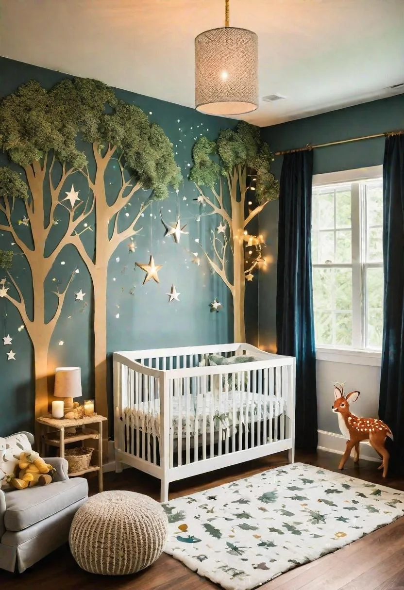 10. Enchanted Forest Nursery Décor-0