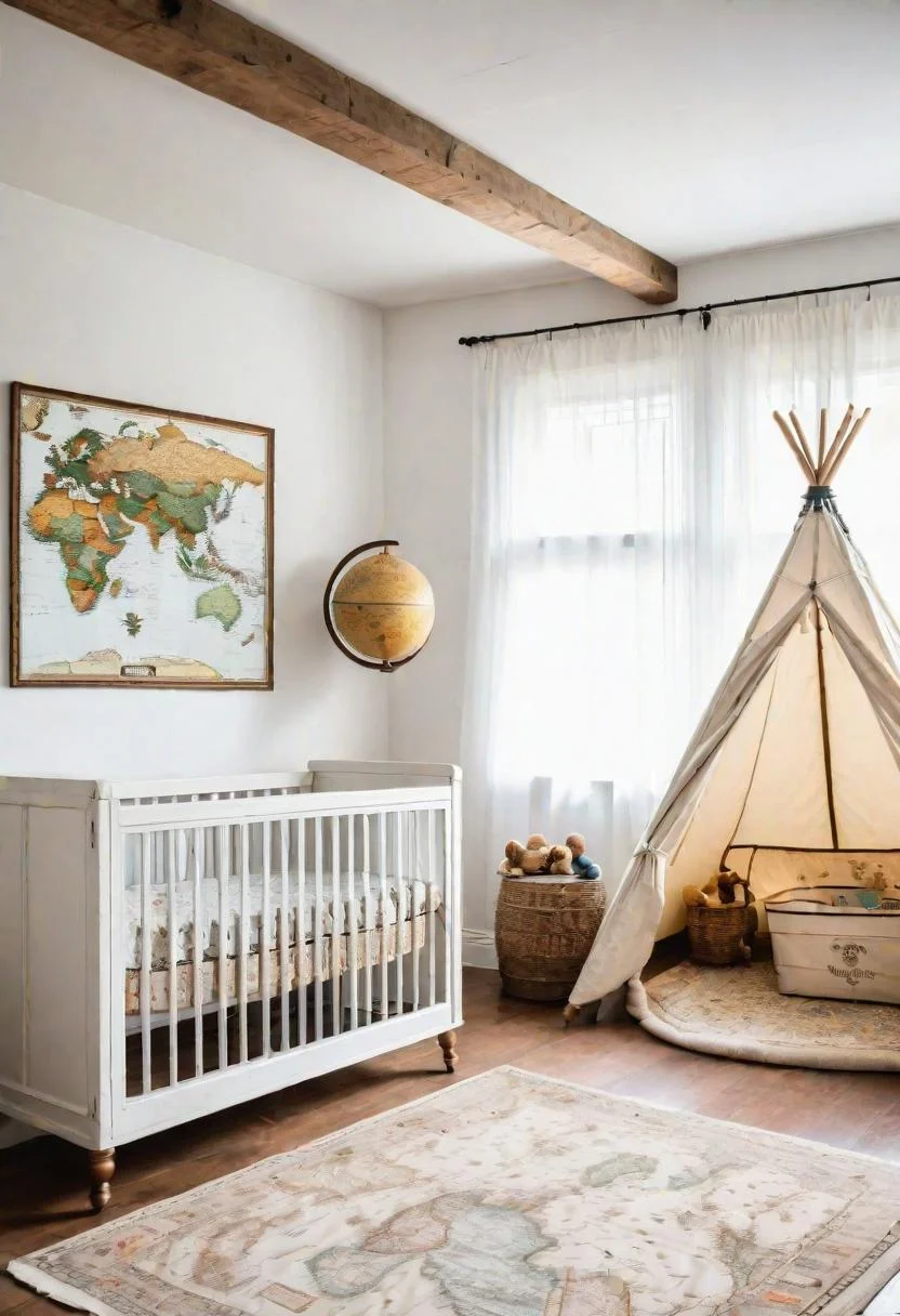 61 Dreamy Nursery Room Inspirations: From Cozy Corners to Whimsical Themes 31 18. Estate Nursery Room Inspiration-1