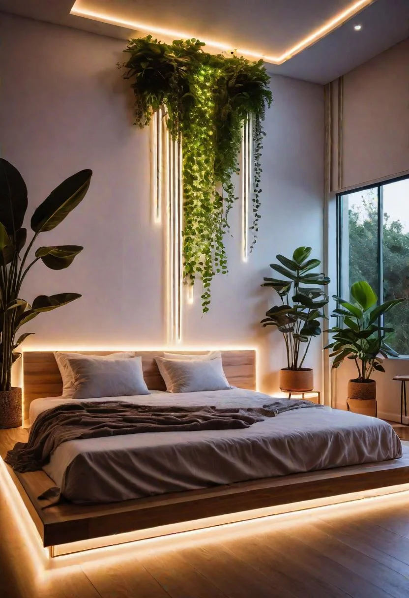 21. Ethereal Plant Glow: LED Planters-0 21. Ethereal Plant Glow: LED Planters-0