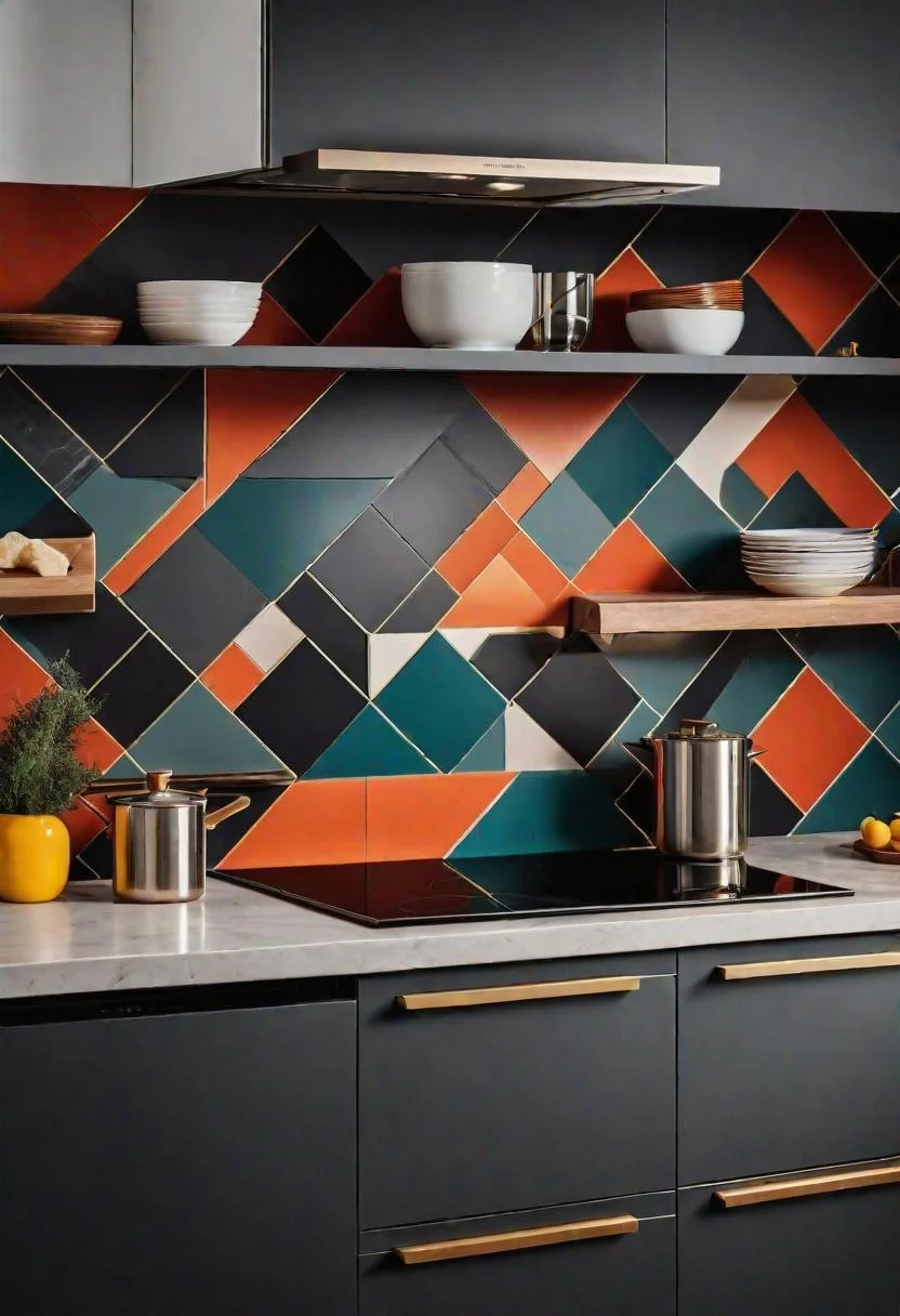 10. Eye-catching Backsplashes in Modern Kitchens-0