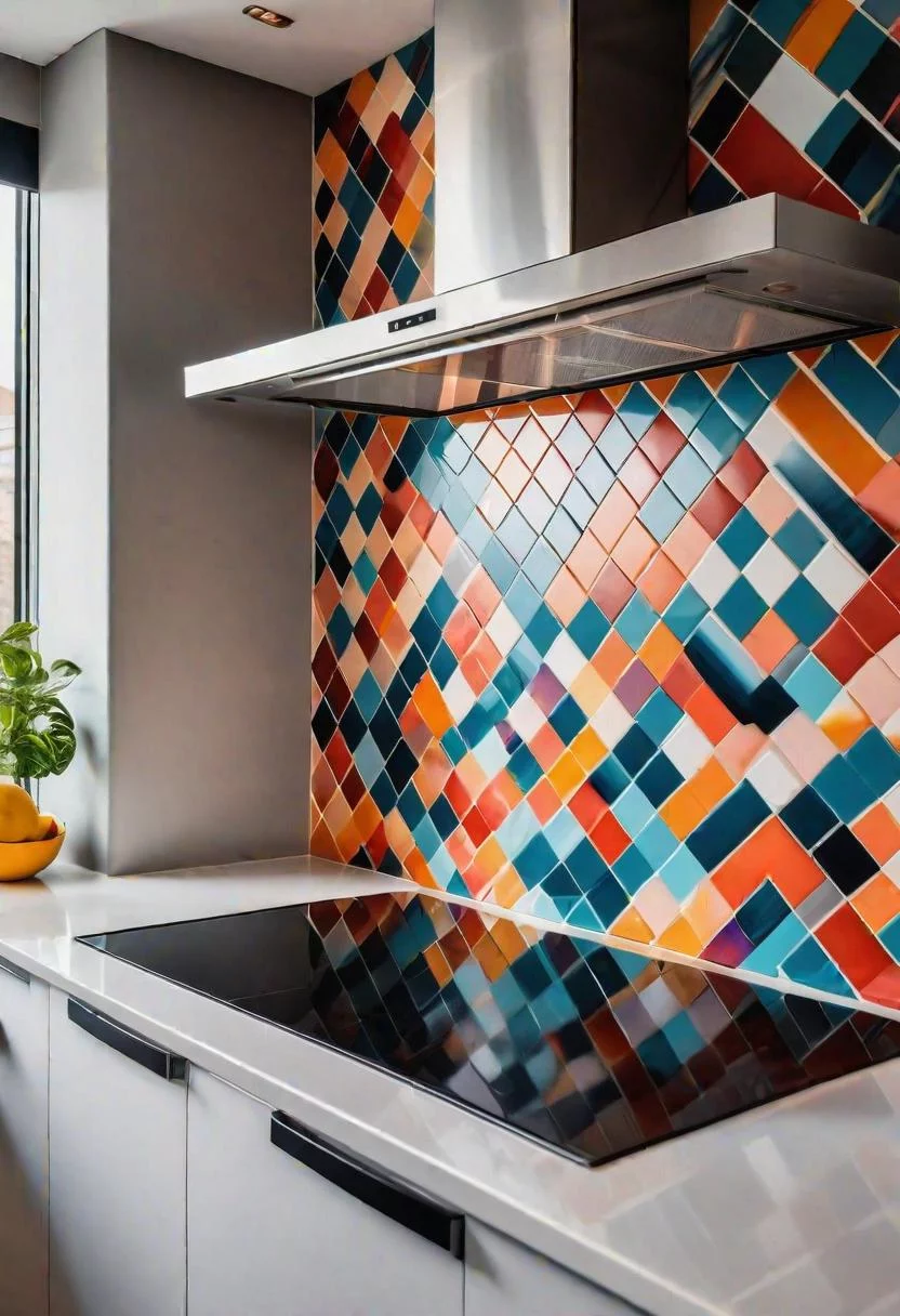 10. Eye-catching Backsplashes in Modern Kitchens-1