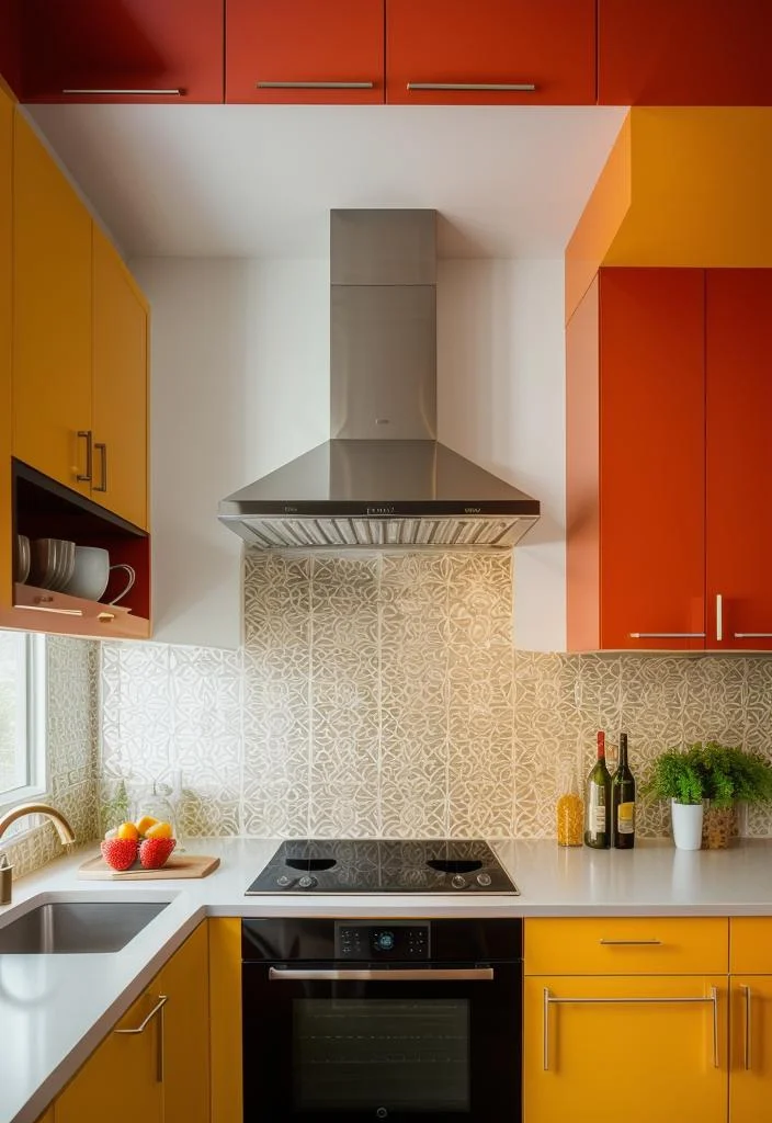 35 Stunning Kitchen Backsplash Ideas: Creative and Eye-Catching Designs 31 21. Geometric Backsplash Designs-0