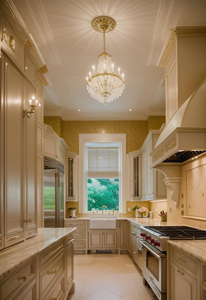 Kitchen 9 38. Glamorous Hollywood Regency Kitchen-0