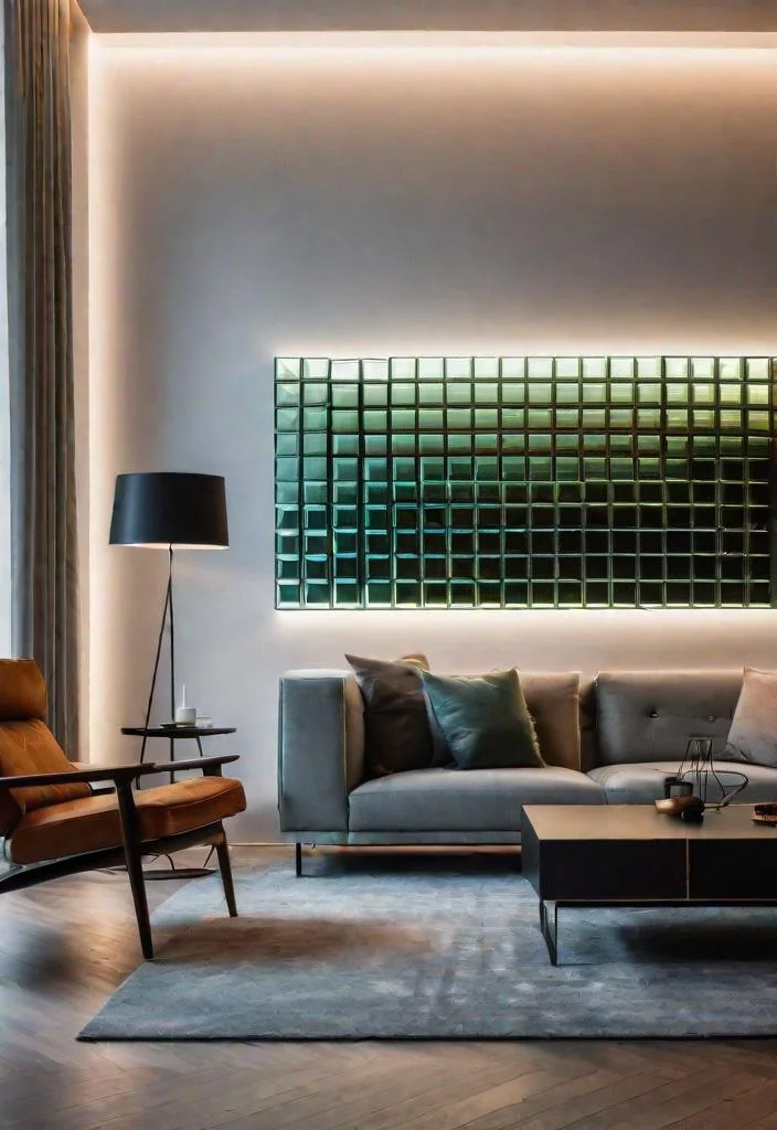 19. Glowing Glass Block Wall-0 19. Glowing Glass Block Wall-0