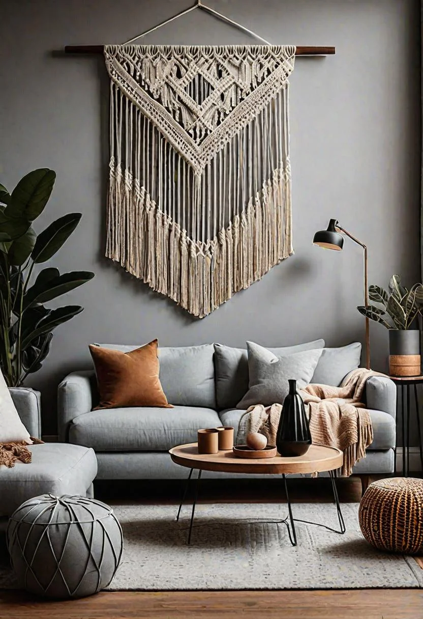 37 Cozy Contemporary Living Room Ideas: Modern Elegance 33 32. Handmade Living Room Decor Ideas-0