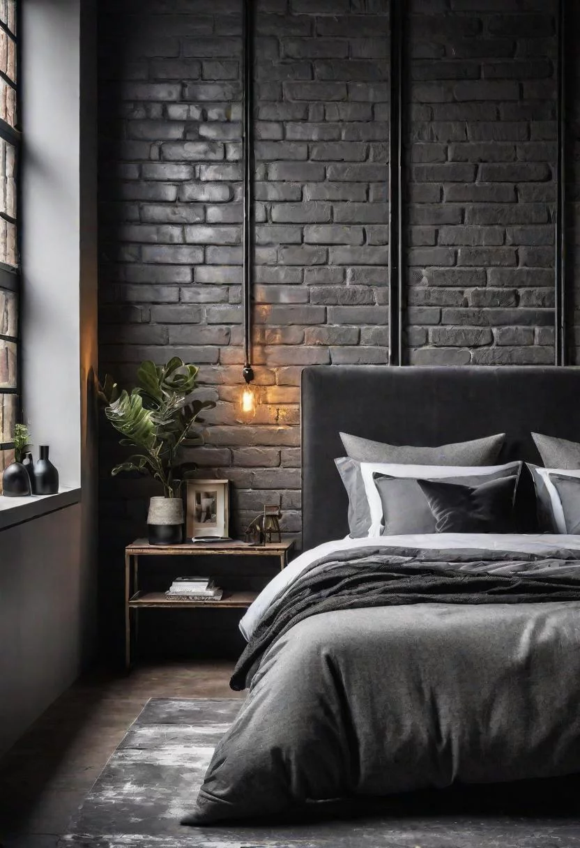 4. Industrial Grey Bedroom Inspiration-0 4. Industrial Grey Bedroom Inspiration-0