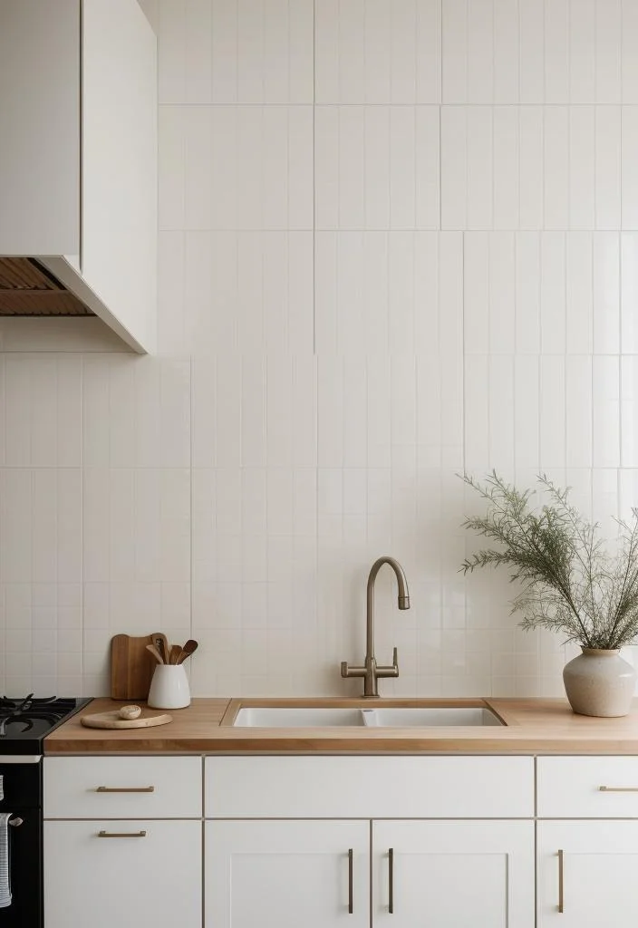 35 Stunning Kitchen Backsplash Ideas: Creative and Eye-Catching Designs 34 24. Japanese Ceramic Tile Finesse-0