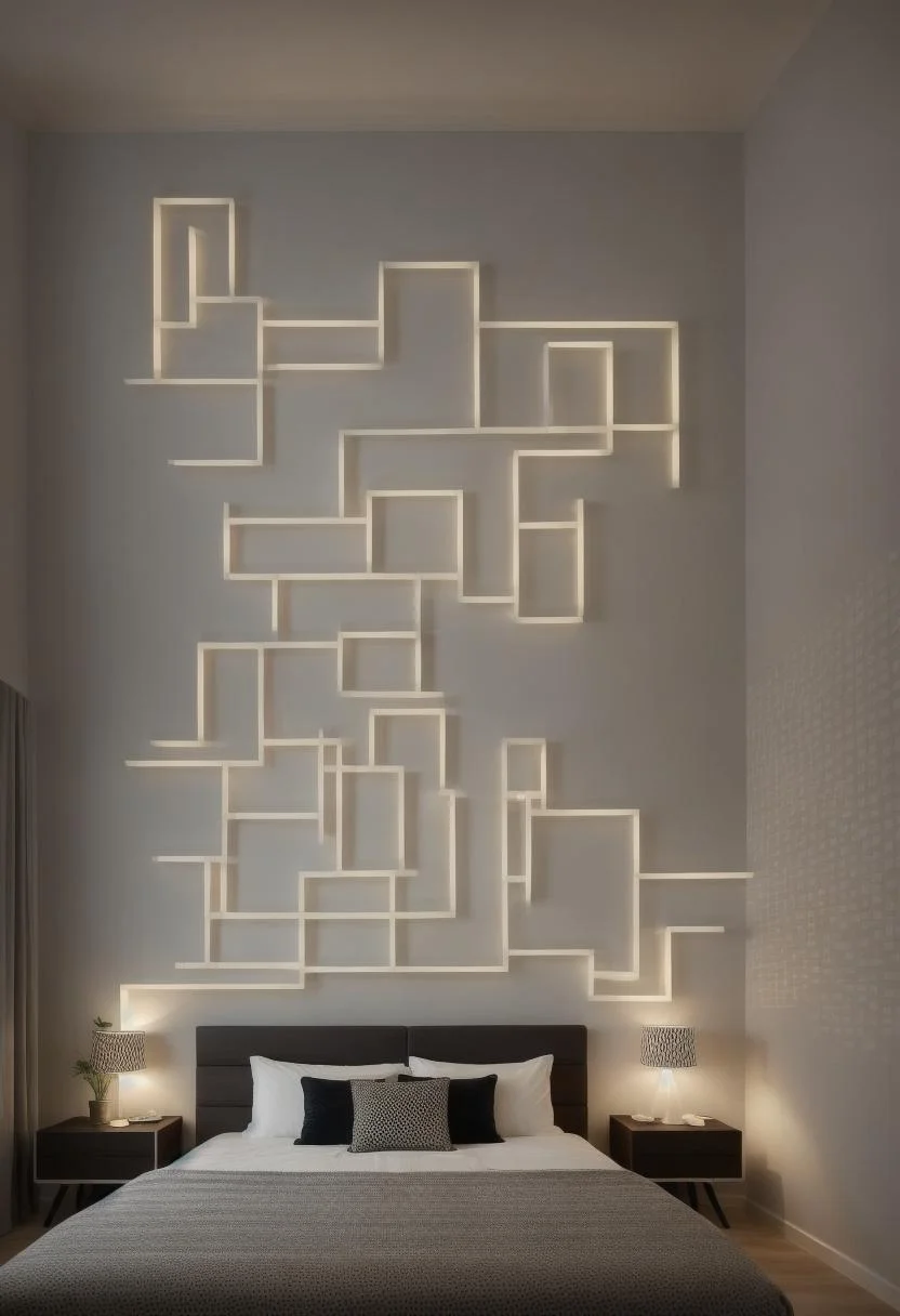 24. LED Chess Board: Wall-mounted Game-1 24. LED Chess Board: Wall-mounted Game-1