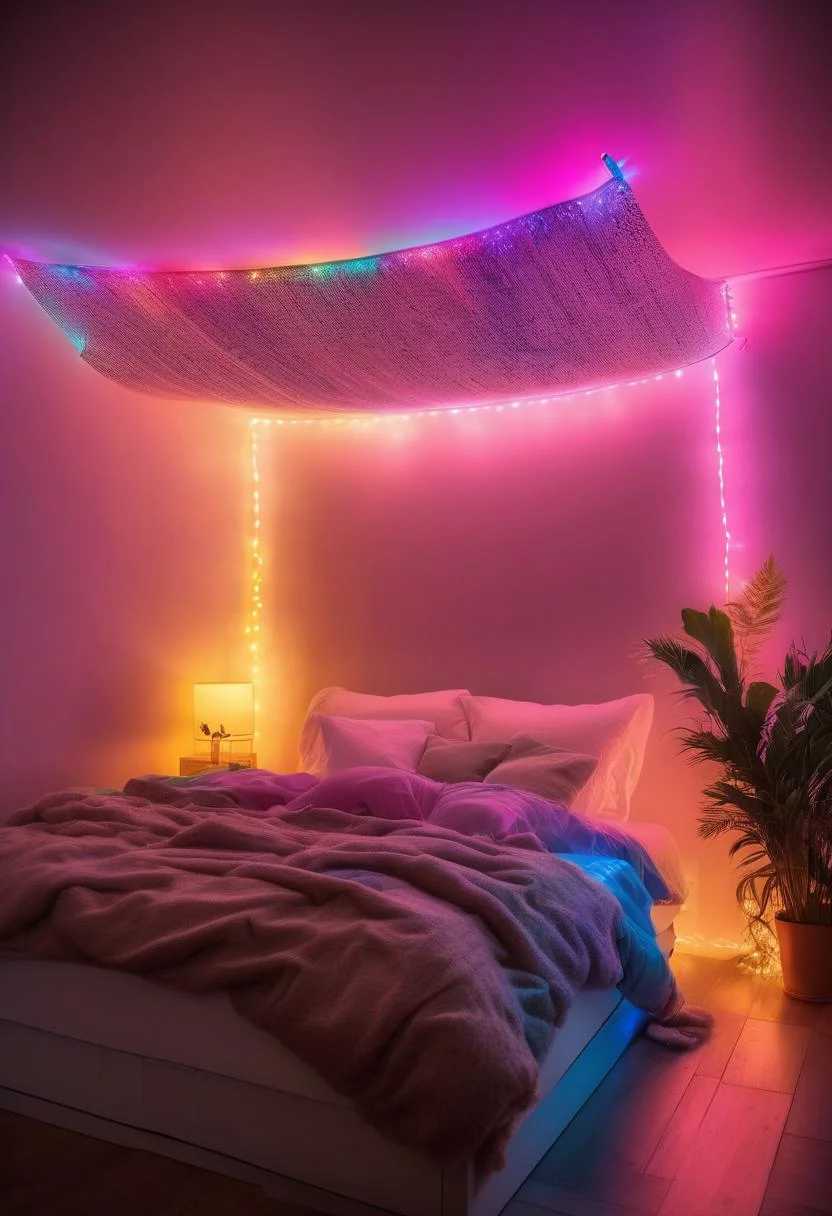 33. LED Pillow Fort: Colorful Creation-0 33. LED Pillow Fort: Colorful Creation-0