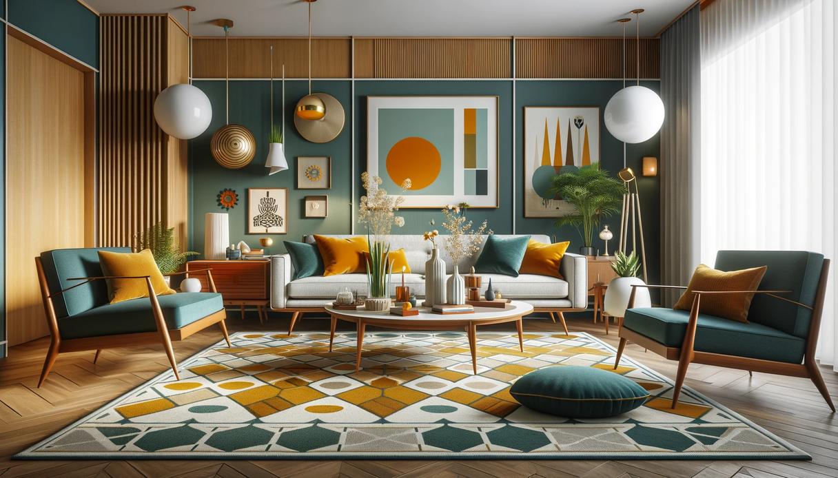 25 Stunning Mid-Century Modern Living Room Color Palette To Elevate ...