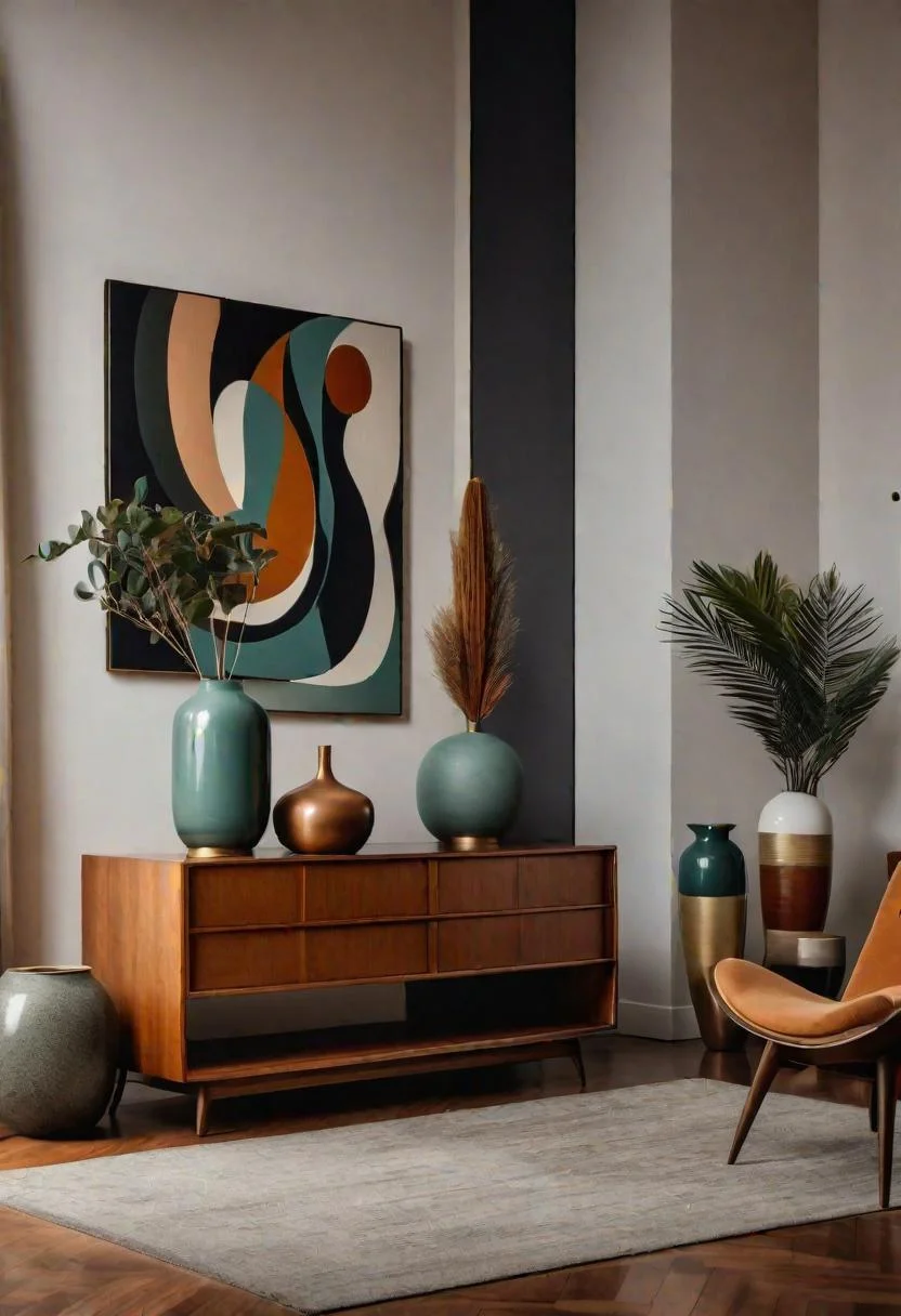 28. Mid-Century Modern Vignette Display-0