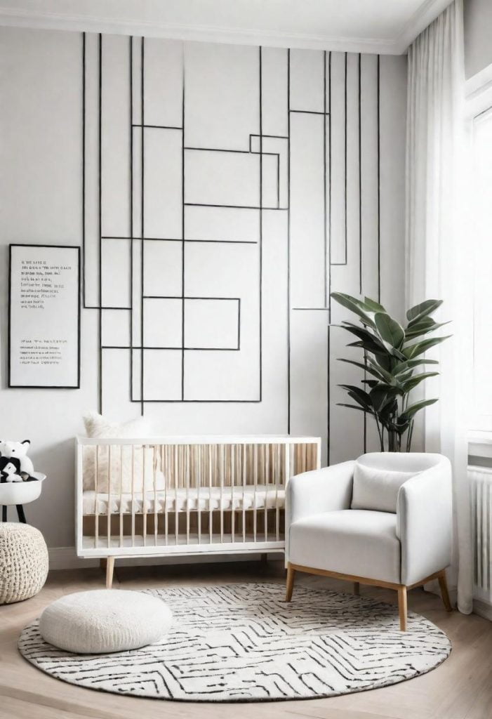 Nursery 6 5. Minimalist Gender-Neutral Nursery Design-1
