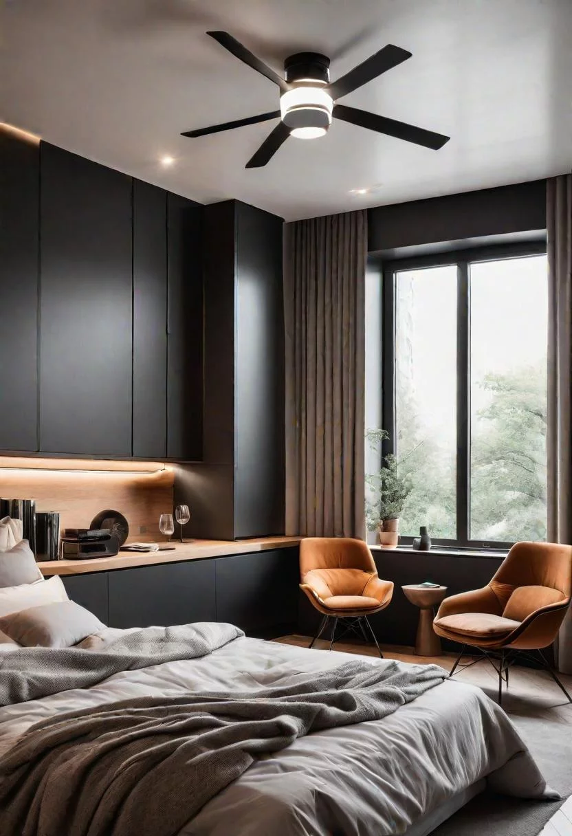 15. Minimalist TV Solution for Bedrooms-0