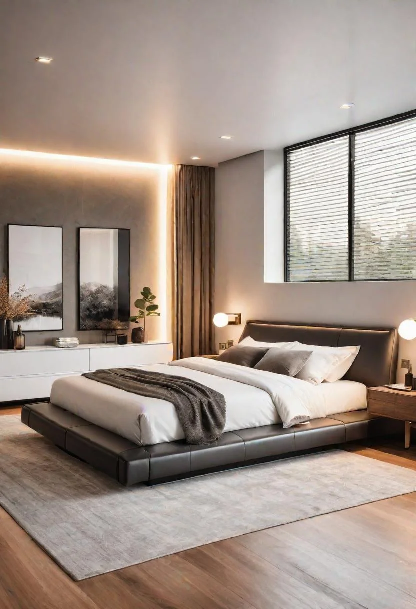 8. Modern Bed Platforms with Charging-0