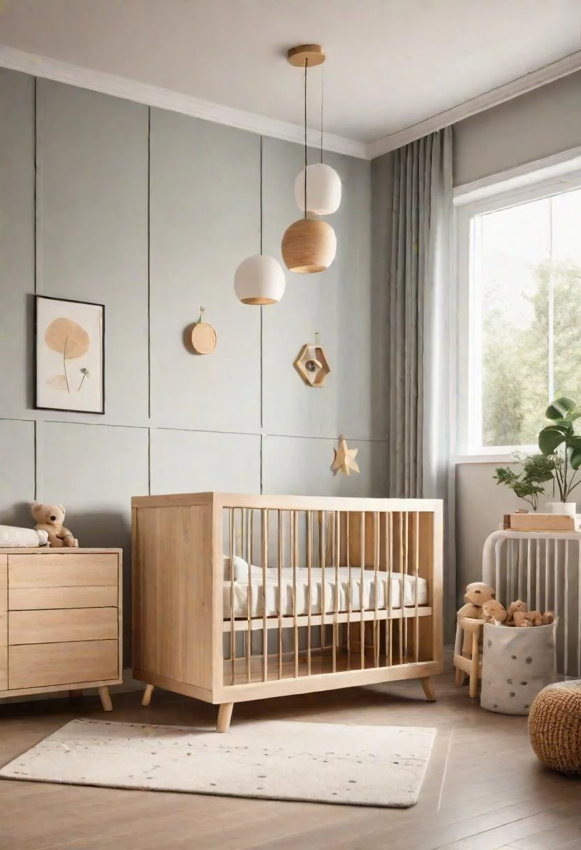 61 Dreamy Nursery Room Inspirations: From Cozy Corners to Whimsical Themes 73 51. Montessori Nursery Room Inspiration-0