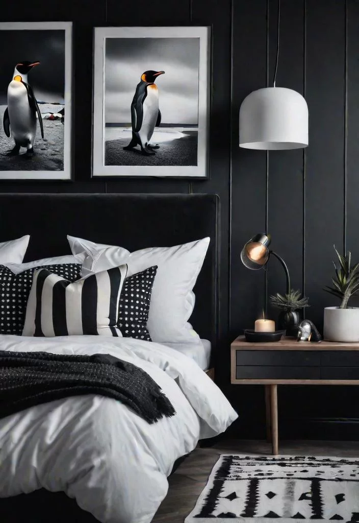 30. Moody Penguin Bedroom-0