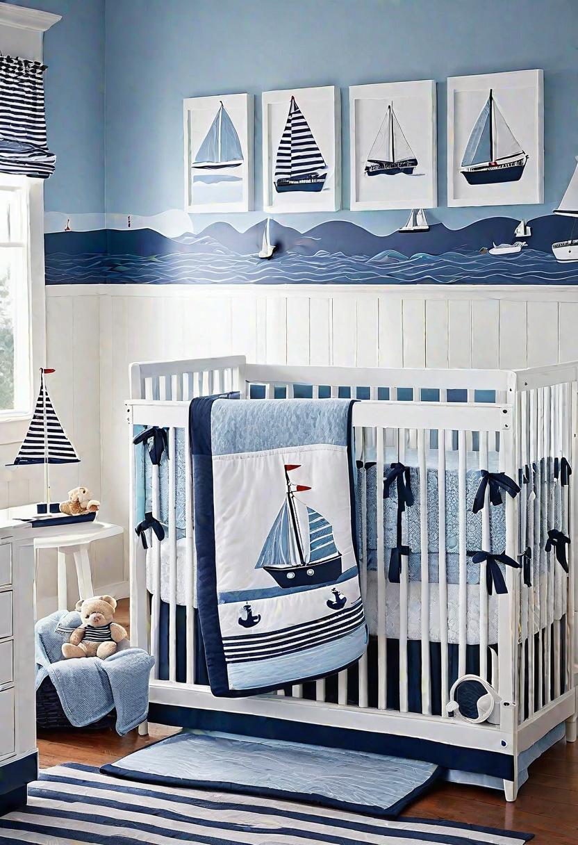 1. Nautical Baby Boy Nursery Design-0